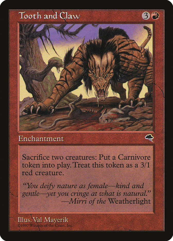 Tooth and Claw [Tempest] | Good Games Morley