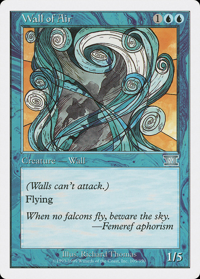 Wall of Air [Classic Sixth Edition] | Good Games Morley
