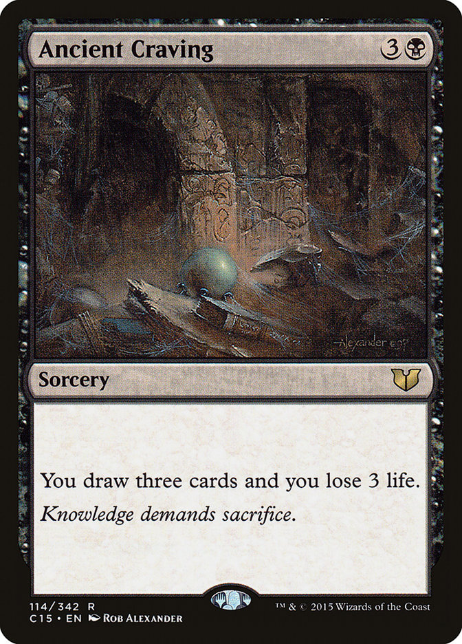 Ancient Craving [Commander 2015] | Good Games Morley