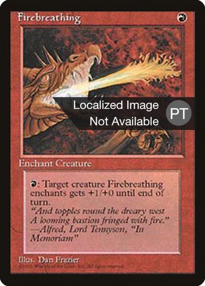 Firebreathing [Fourth Edition (Foreign Black Border)] | Good Games Morley