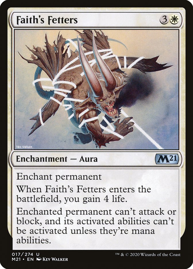 Faith's Fetters [Core Set 2021] | Good Games Morley