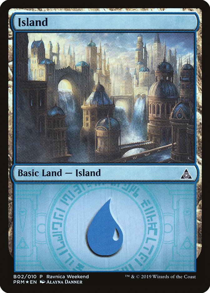 Island (B02) [Ravnica Allegiance Guild Kit] | Good Games Morley