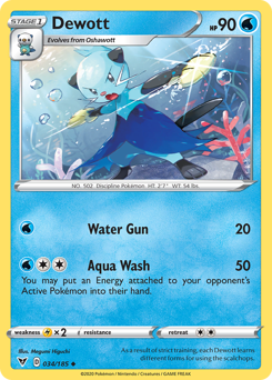 Dewott (034/185) [Sword & Shield: Vivid Voltage] | Good Games Morley