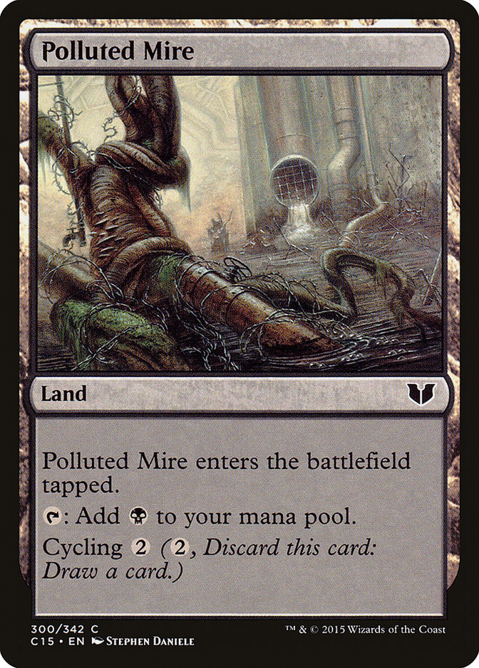 Polluted Mire [Commander 2015] | Good Games Morley