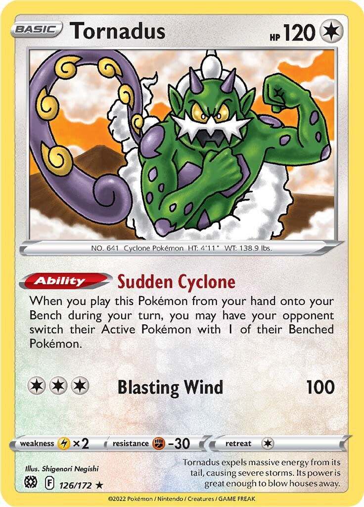 Tornadus (126/172) [Sword & Shield: Brilliant Stars] | Good Games Morley