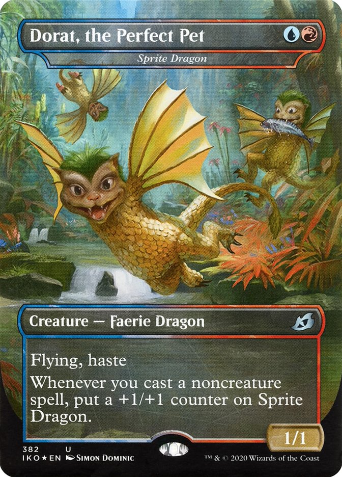 Sprite Dragon - Dorat, the Perfect Pet (Godzilla Series) [Ikoria: Lair of Behemoths] | Good Games Morley