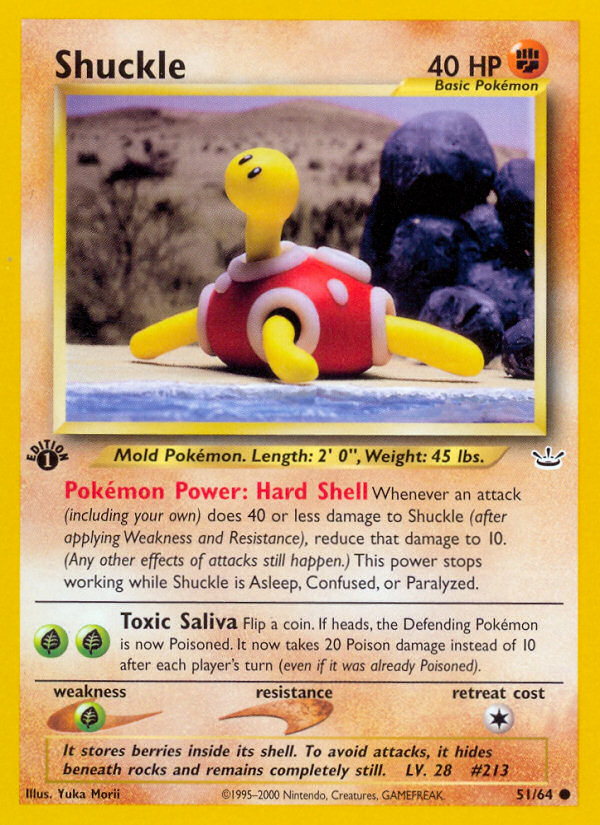 Shuckle (51/64) [Neo Revelation 1st Edition] | Good Games Morley