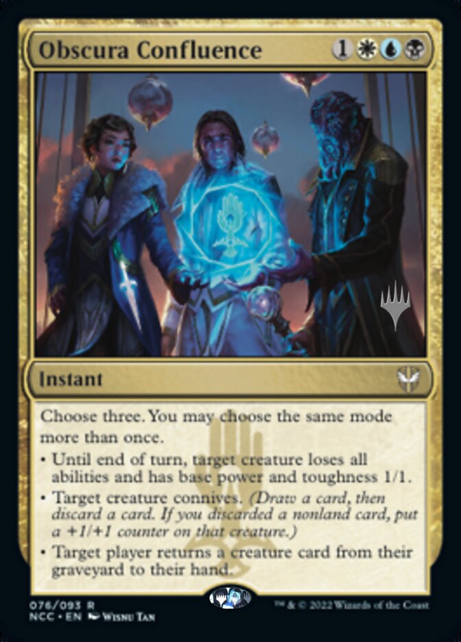 Obscura Confluence (Promo Pack) [Streets of New Capenna Commander Promos] | Good Games Morley