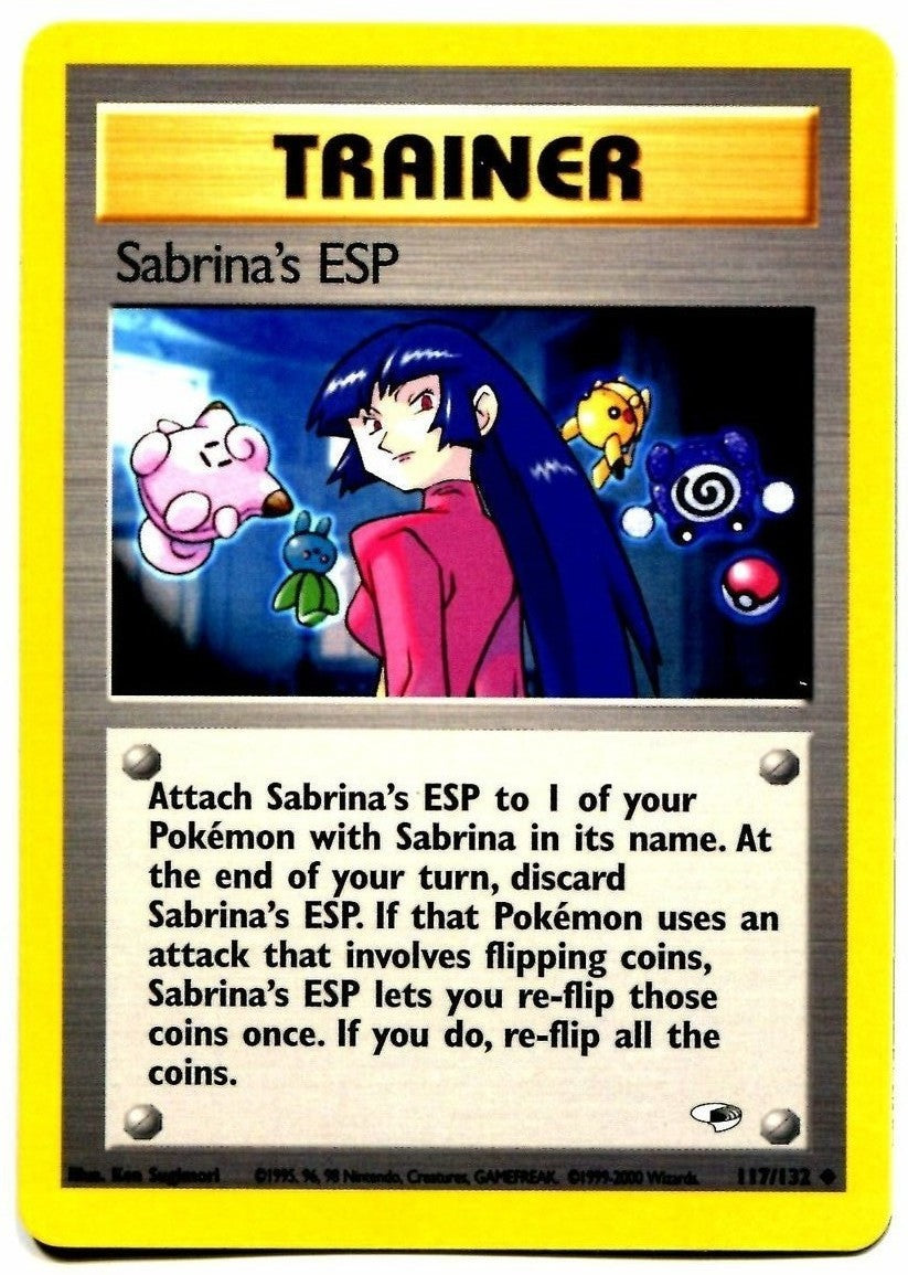 Sabrina's ESP (117/132) [Gym Heroes Unlimited] | Good Games Morley