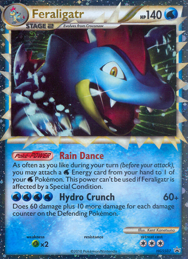Feraligatr (HGSS07) [HeartGold & SoulSilver: Black Star Promos] | Good Games Morley