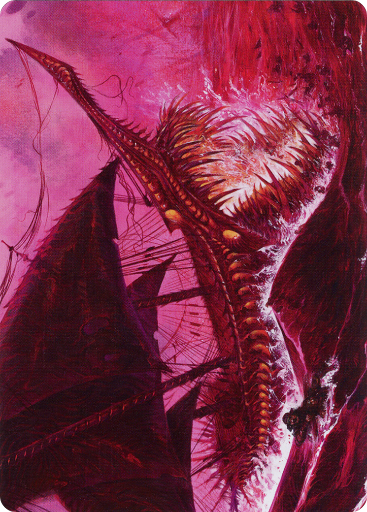 Marauding Dreadship Art Card [March of the Machine Art Series] | Good Games Morley