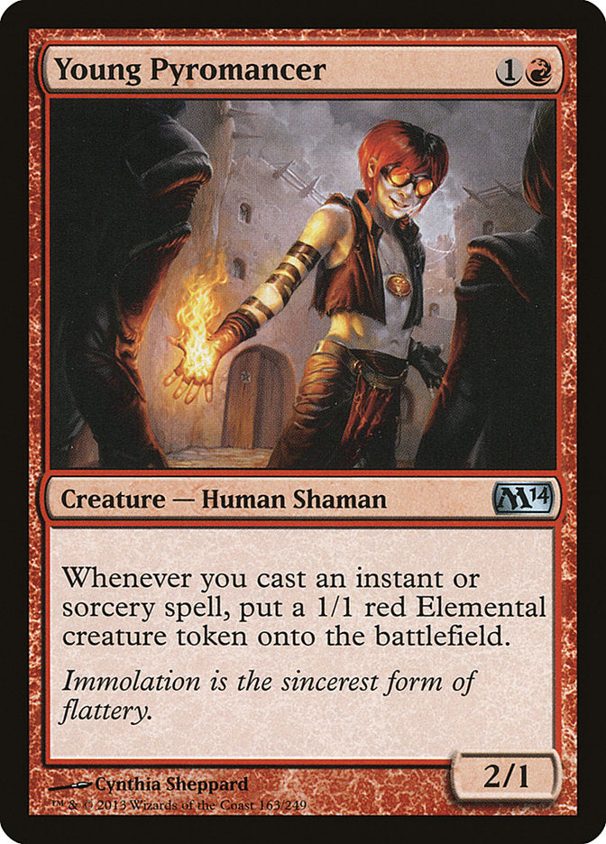 Young Pyromancer [Magic 2014] | Good Games Morley