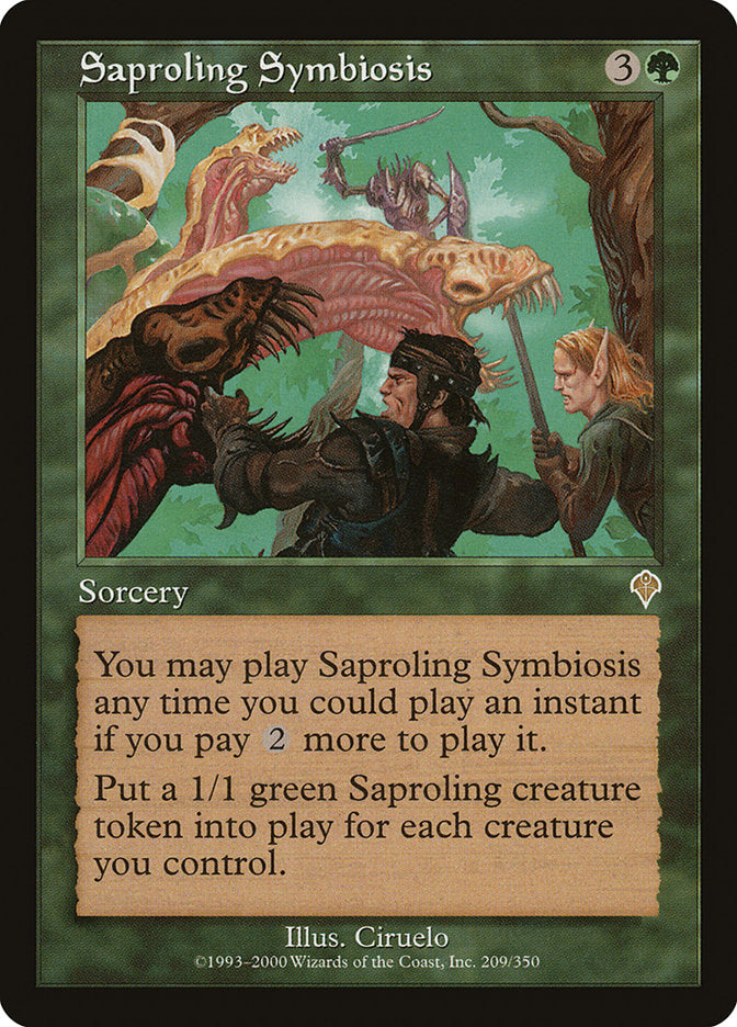 Saproling Symbiosis [Invasion] | Good Games Morley