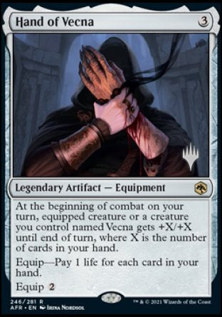Hand of Vecna (Promo Pack) [Dungeons & Dragons: Adventures in the Forgotten Realms Promos] | Good Games Morley