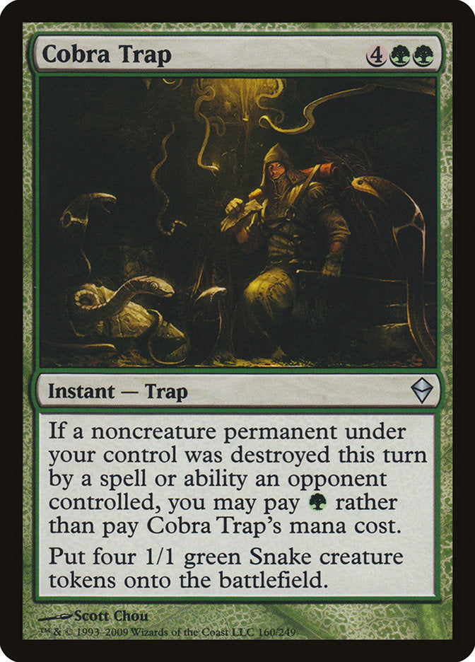 Cobra Trap [Zendikar] | Good Games Morley