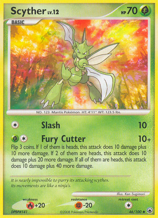 Scyther (46/100) [Diamond & Pearl: Majestic Dawn] | Good Games Morley