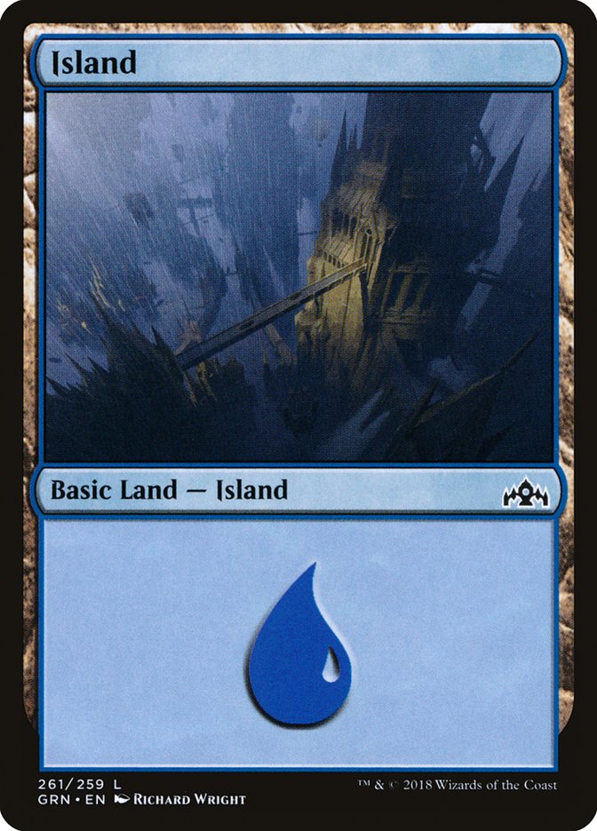 Island (261) [Guilds of Ravnica] | Good Games Morley
