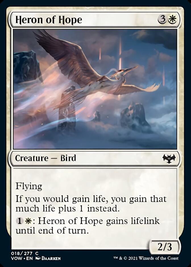 Heron of Hope [Innistrad: Crimson Vow] | Good Games Morley