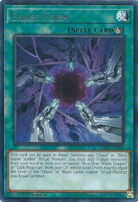 Chaos Form [MAZE-EN061] Rare | Good Games Morley