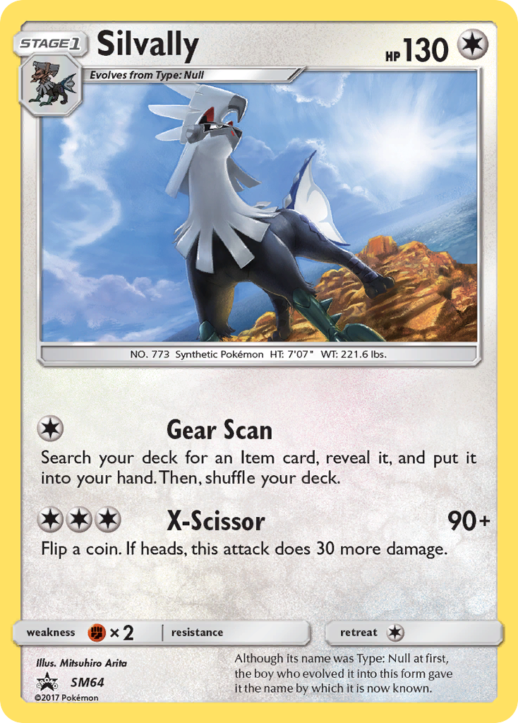 Silvally (SM64) [Sun & Moon: Black Star Promos] | Good Games Morley
