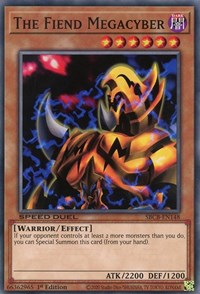 The Fiend Megacyber [SBCB-EN148] Common | Good Games Morley