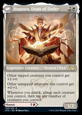 Plargg, Dean of Chaos // Augusta, Dean of Order [Strixhaven: School of Mages] | Good Games Morley