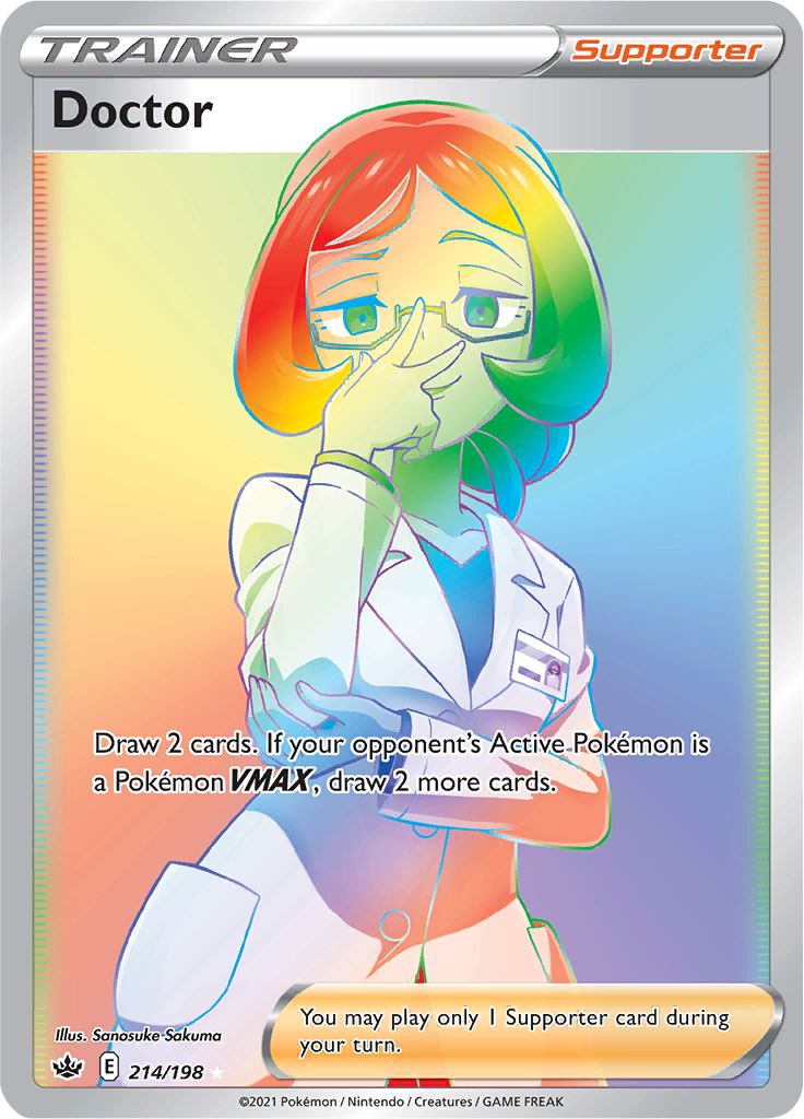 Doctor (214/198) [Sword & Shield: Chilling Reign] | Good Games Morley