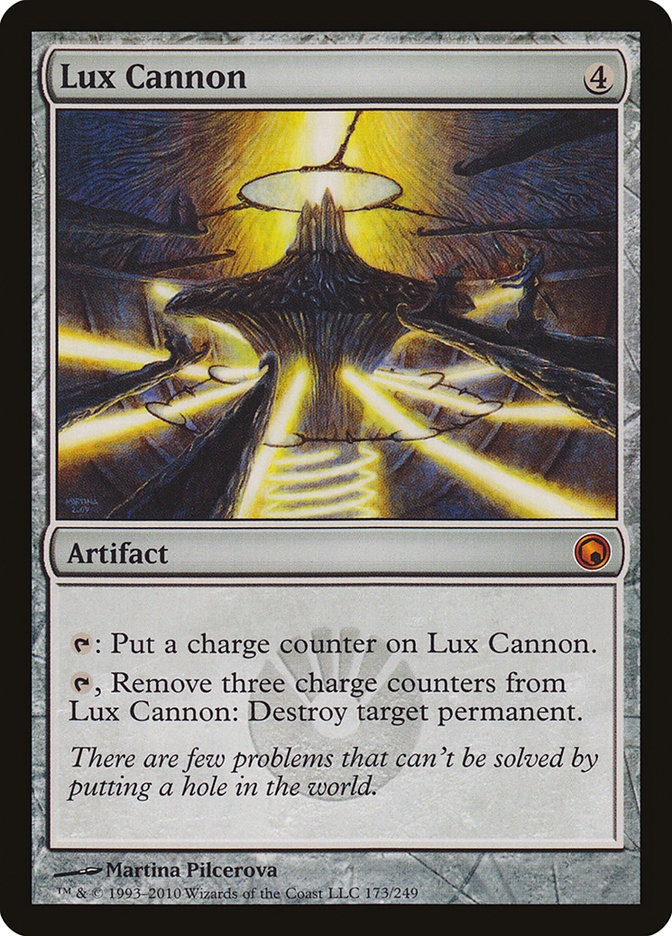 Lux Cannon [Scars of Mirrodin] | Good Games Morley