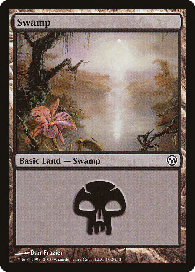 Swamp (102) [Duels of the Planeswalkers] | Good Games Morley