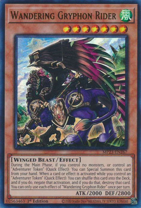 Wandering Gryphon Rider [MP23-EN267] Ultra Rare | Good Games Morley