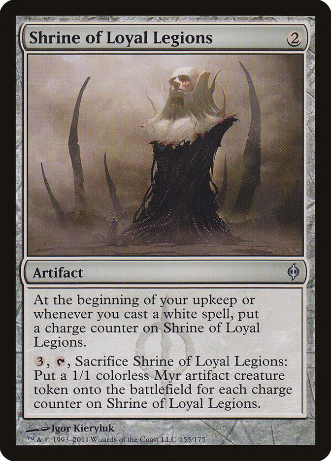 Shrine of Loyal Legions [New Phyrexia] | Good Games Morley
