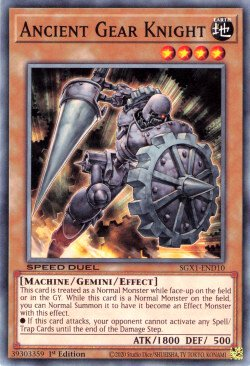 Ancient Gear Knight [SGX1-END10] Common | Good Games Morley