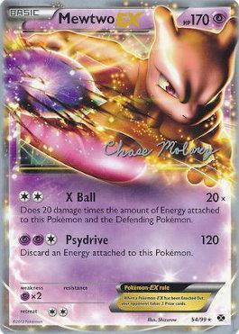 Mewtwo EX (54/99) (Eeltwo - Chase Moloney) [World Championships 2012] | Good Games Morley