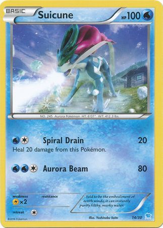 Suicune (14/30) [XY: Trainer Kit 3 - Suicune] | Good Games Morley