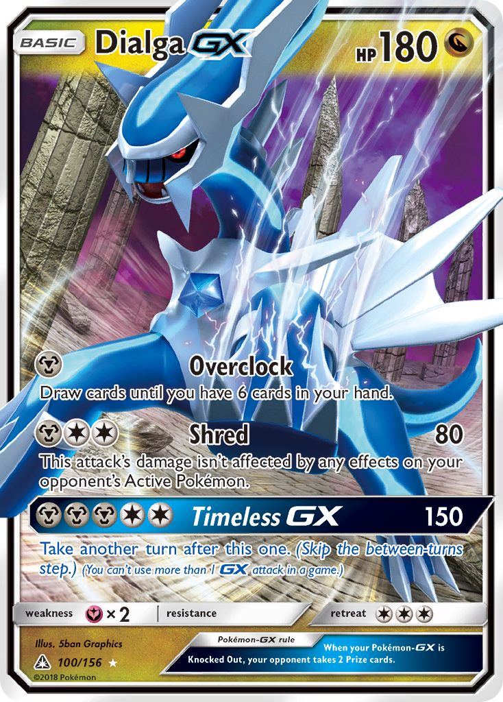 Dialga GX (100/156) [Sun & Moon: Ultra Prism] | Good Games Morley
