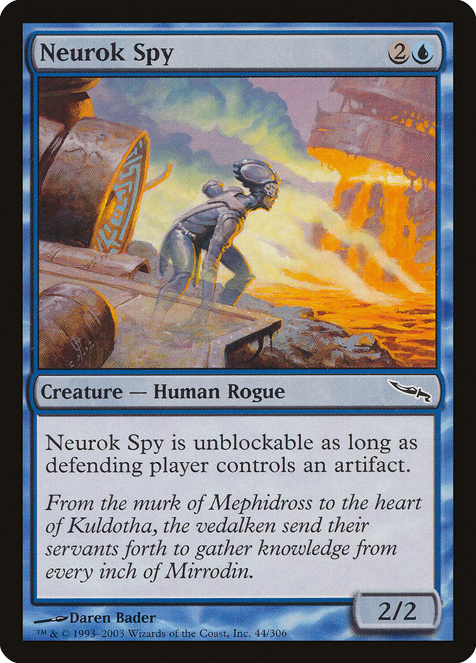 Neurok Spy [Mirrodin] | Good Games Morley