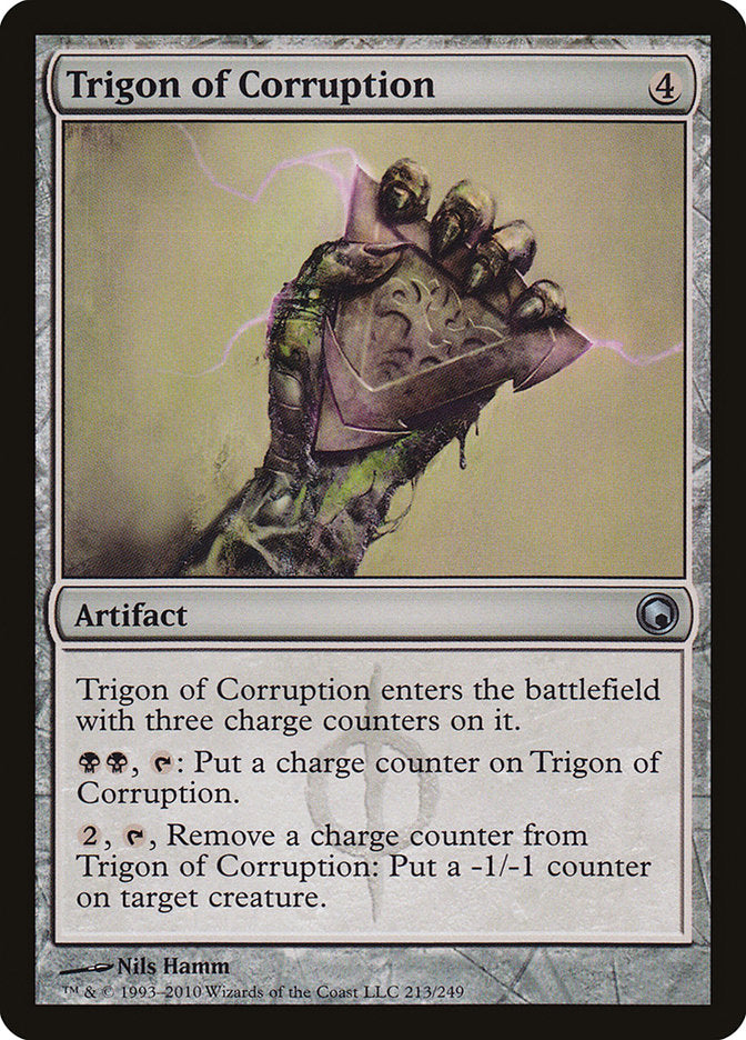 Trigon of Corruption [Scars of Mirrodin] | Good Games Morley