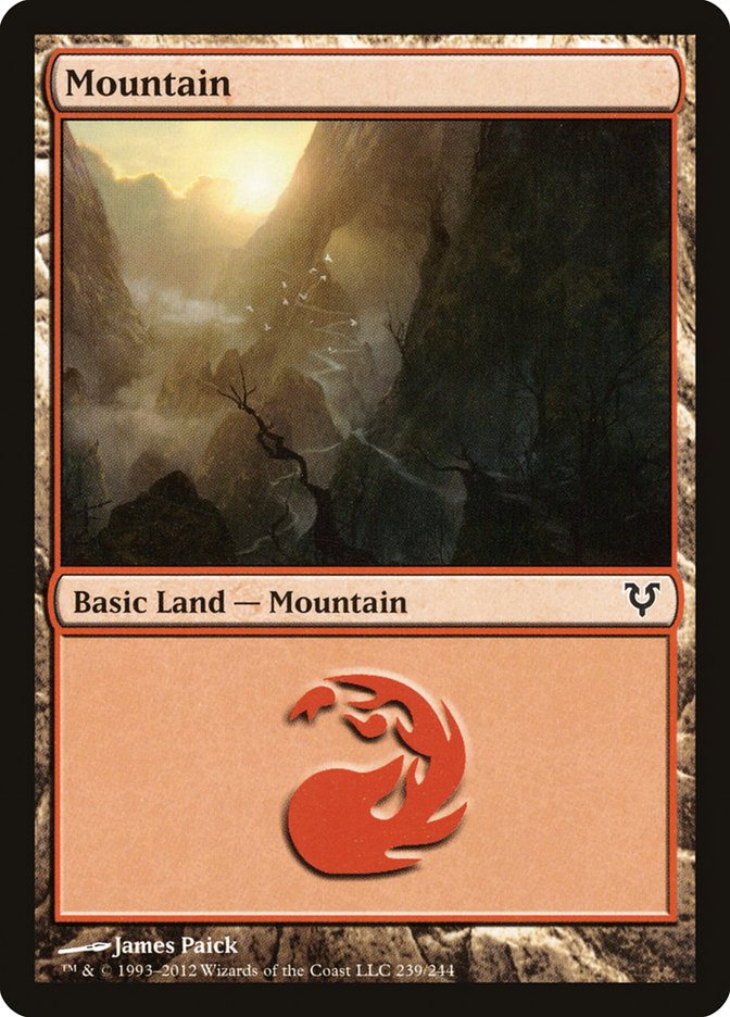 Mountain (239) [Avacyn Restored] | Good Games Morley