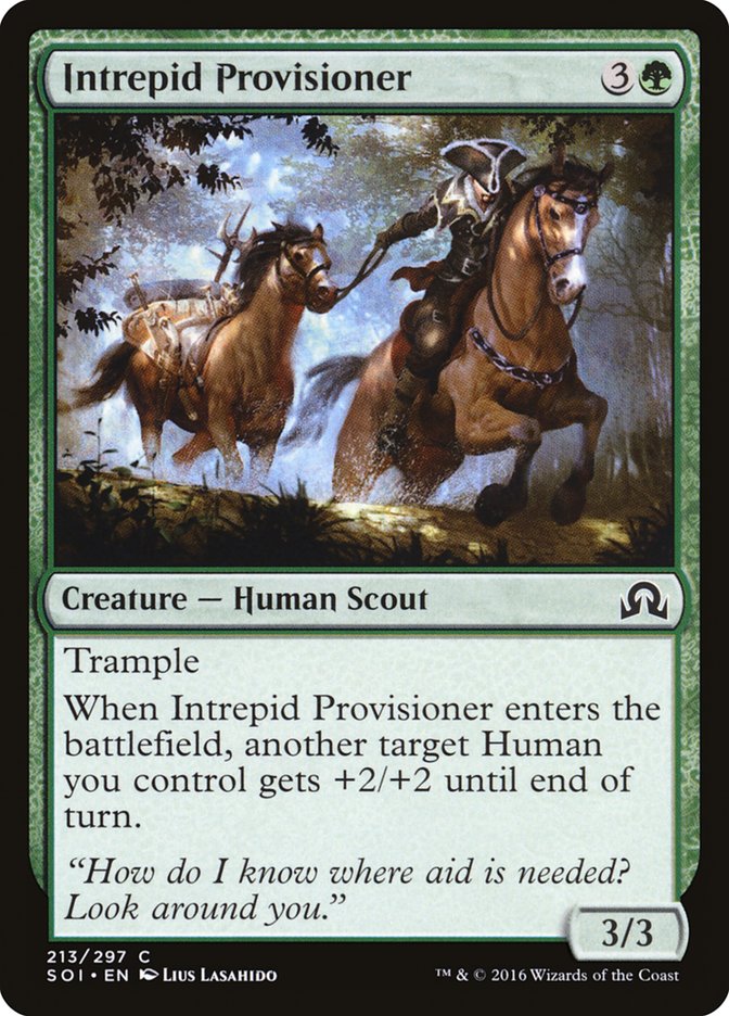 Intrepid Provisioner [Shadows over Innistrad] | Good Games Morley