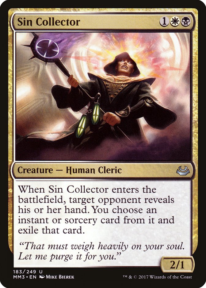 Sin Collector [Modern Masters 2017] | Good Games Morley