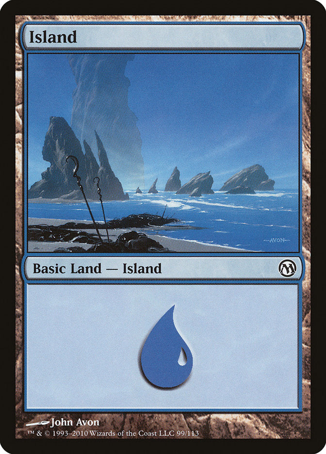 Island (99) [Duels of the Planeswalkers] | Good Games Morley