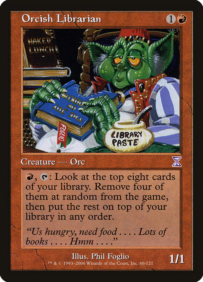 Orcish Librarian [Time Spiral Timeshifted] | Good Games Morley