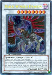 Black-Winged Dragon [CT07-EN002] Secret Rare | Good Games Morley