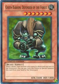 Green Baboon, Defender of the Forest [CT07-EN010] Super Rare | Good Games Morley