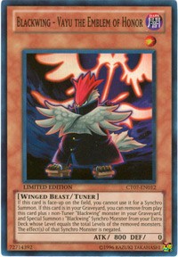 Blackwing - Vayu the Emblem of Honor [CT07-EN012] Super Rare | Good Games Morley