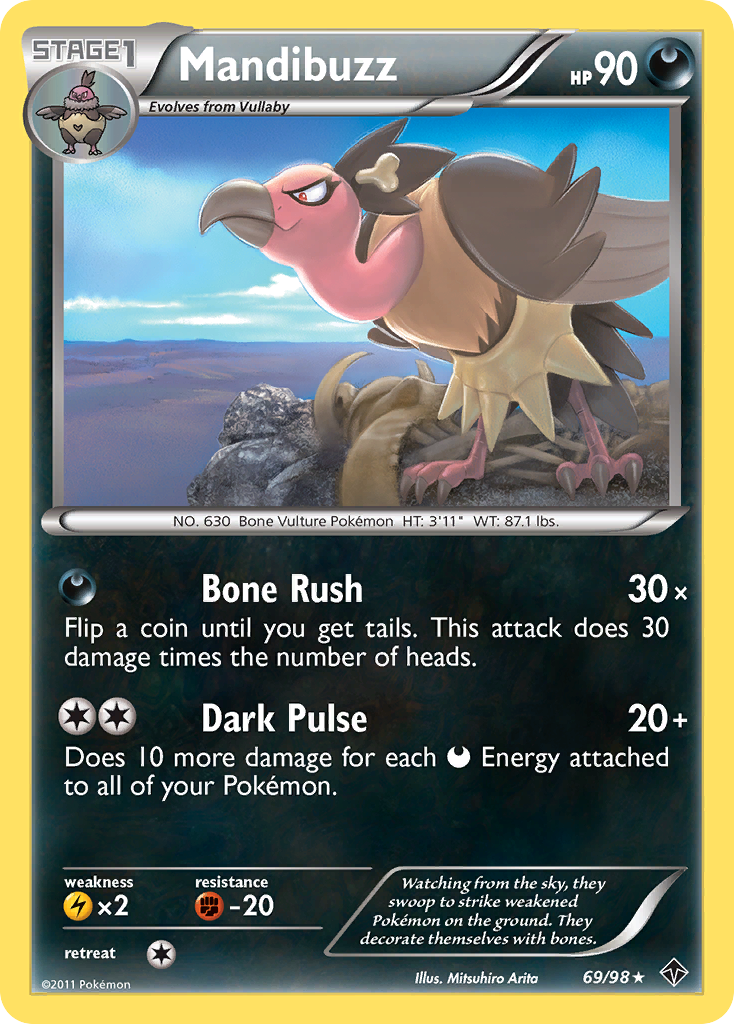 Mandibuzz (69/98) [Black & White: Emerging Powers] | Good Games Morley