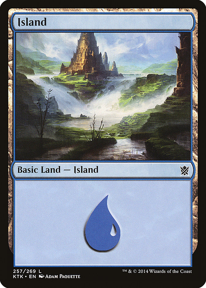 Island (257) [Khans of Tarkir] | Good Games Morley
