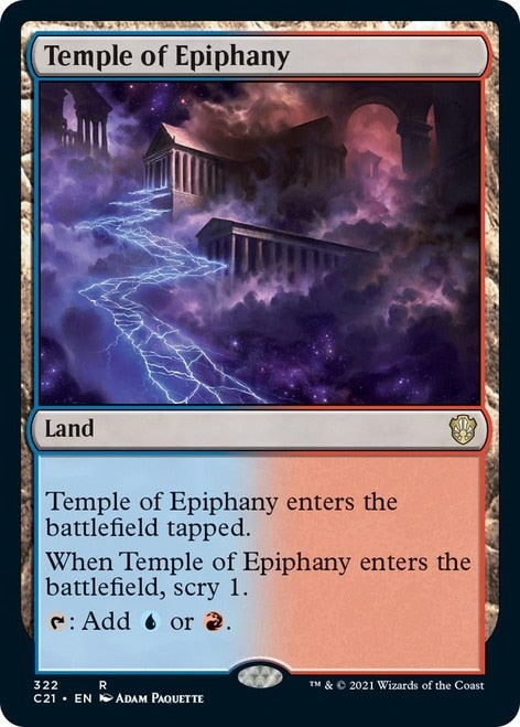 Temple of Epiphany [Commander 2021] | Good Games Morley