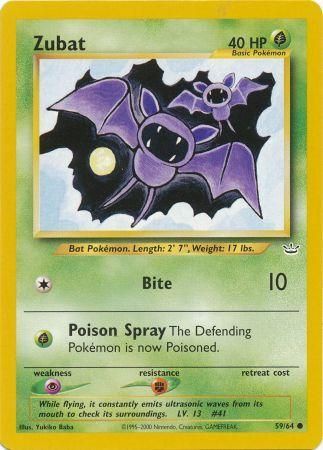 Zubat (59/64) [Neo Revelation Unlimited] | Good Games Morley