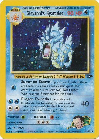 Giovanni's Gyarados (5/132) [Gym Challenge Unlimited] | Good Games Morley